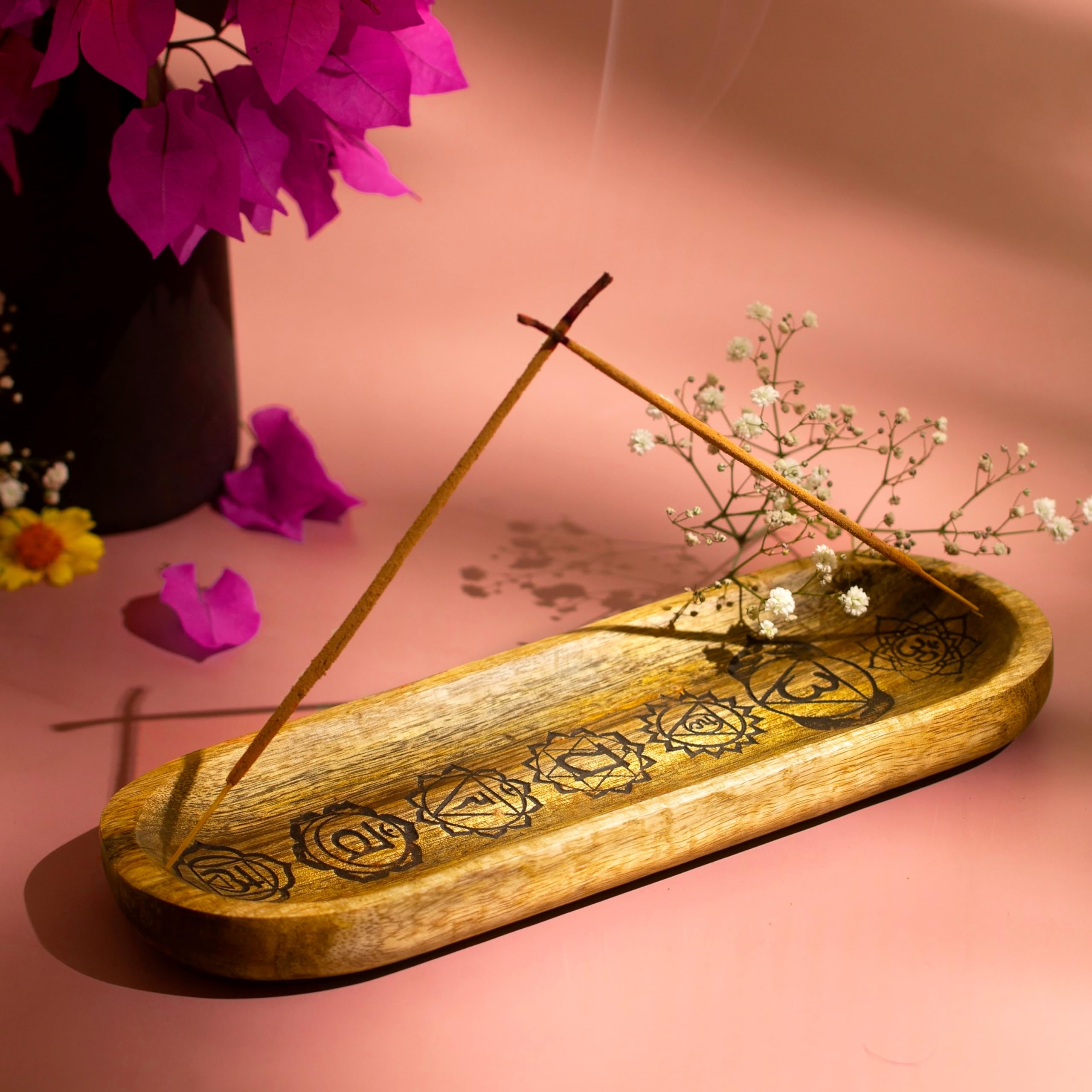 Amazon.com: UnitedPrime Hand Carved Incense Holder-Incense Burner