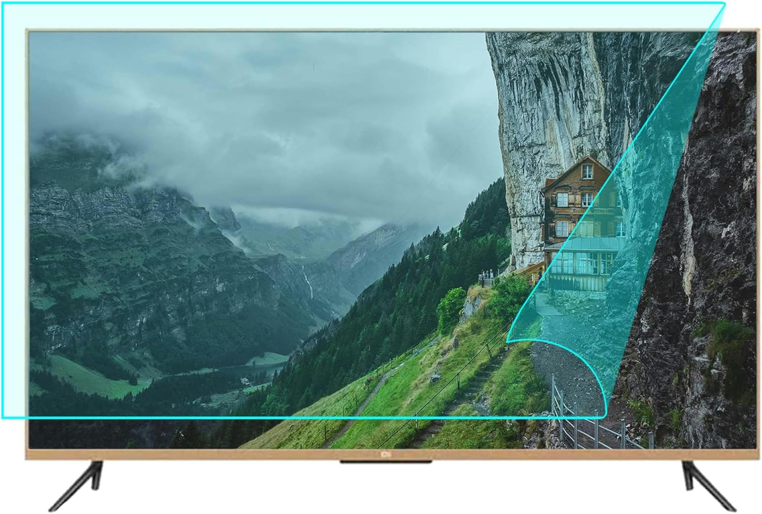 Protector De Pantalla para TV De 60 Pulgadas, Filtro De Pantalla Antiluz Azul/Antirreflejo Que Alivia La Fatiga Ocular para LCD, Led, OLED QLED 4K HDTV.