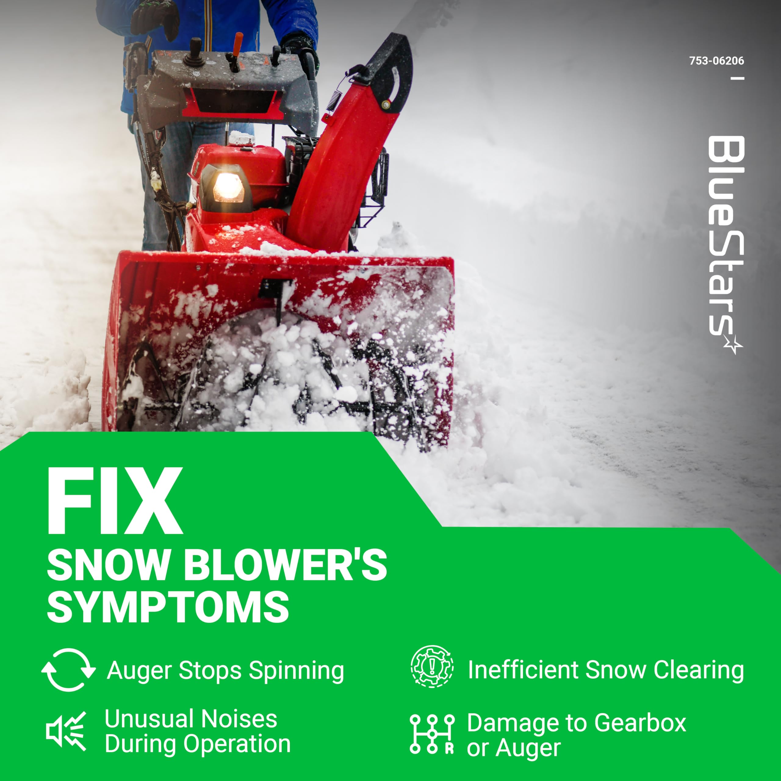 Amazon.com: BlueStars 1501216MA 301172 Shear Pins & Nuts - for AYP