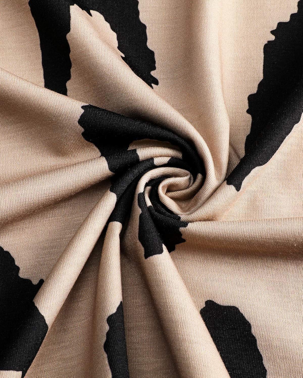 OUGES Women's Halter Neck Floral Summer Casual Sundress(Floral-30,XL)