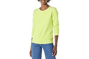 Amazon Essentials Women's Cozy and Colorful Neon Crewneck
