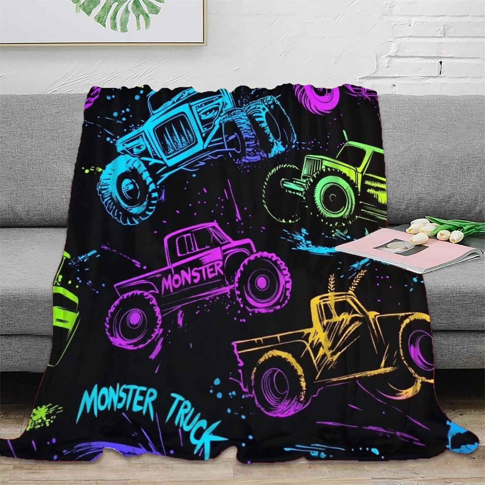 Couverture polaire microfibre 3D idée cadeau originale pour adultes et couples