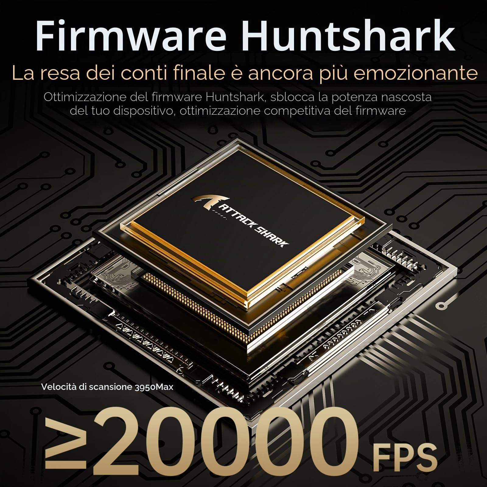 MAMBASNAKE x ATTACK SHARK R11 ULTRA Mouse da gioco wireless in fibra di carbonio, 8000 Hz, 49 g super leggero, 42.000 DPI, sensore PAW3950MAX, chip Nordic 52840, nano-metallo, 20.000 FPS