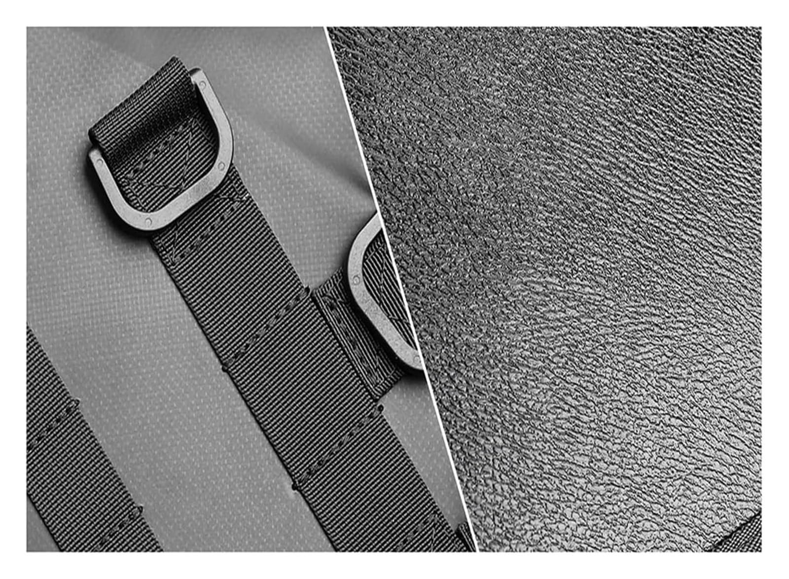 Bolsa Trasera para Motocicleta Accesorios Base para Bolsa Sillín Motocicleta Compatible con Motores Universales Bolsa Asiento Trasero Almohadilla Instalación Bolsa Lateral Trasera