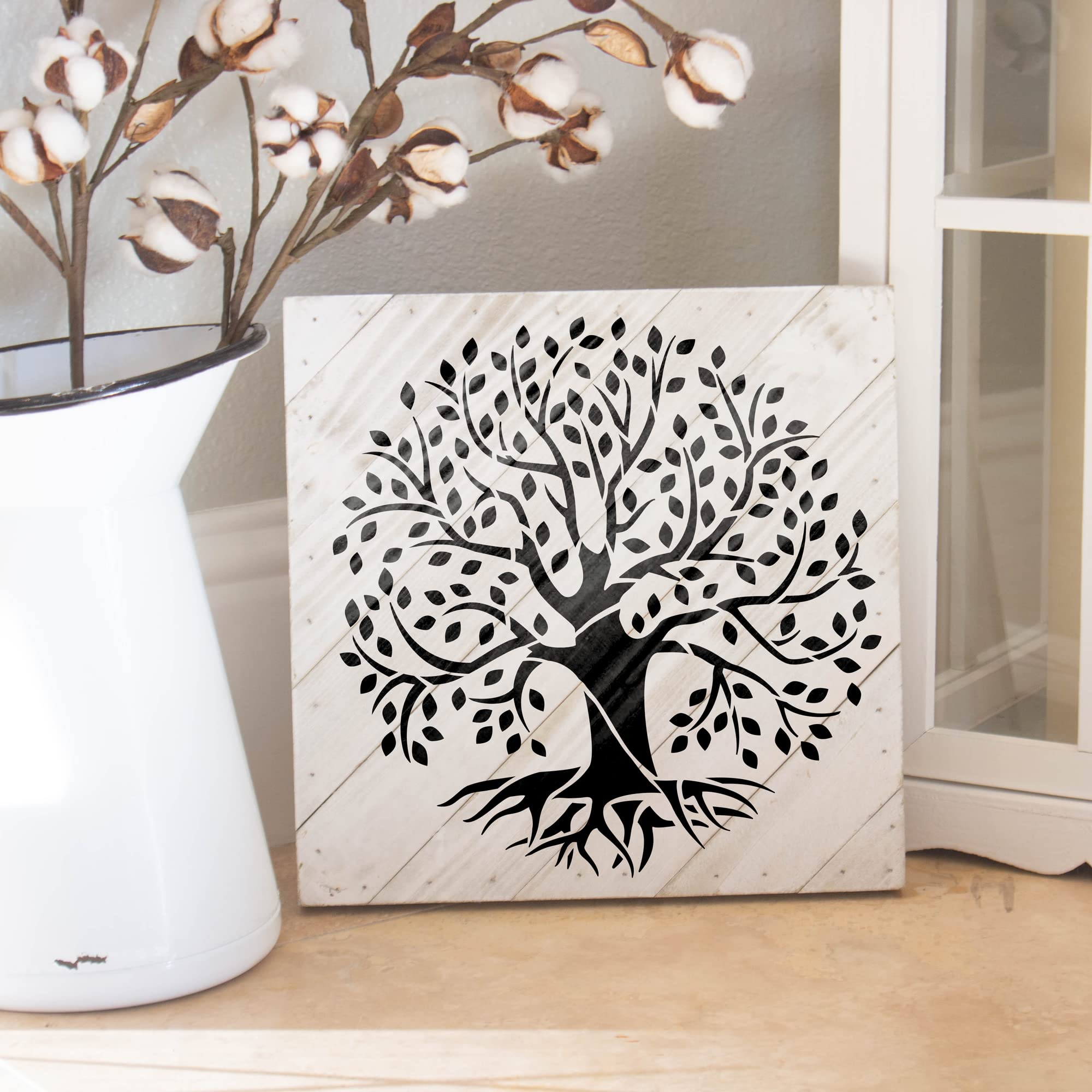 Amazon.com: Tree of Life Stencil - Art Stencils, Plastic Stencils, Celtic Tree of Life, Painting Stencils, Tree of Life Decor