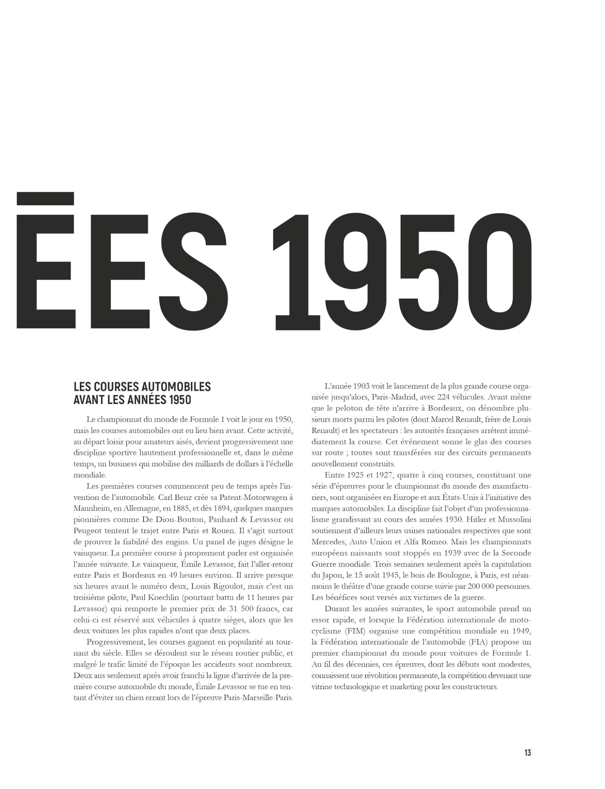 La Formule 1 3e ed