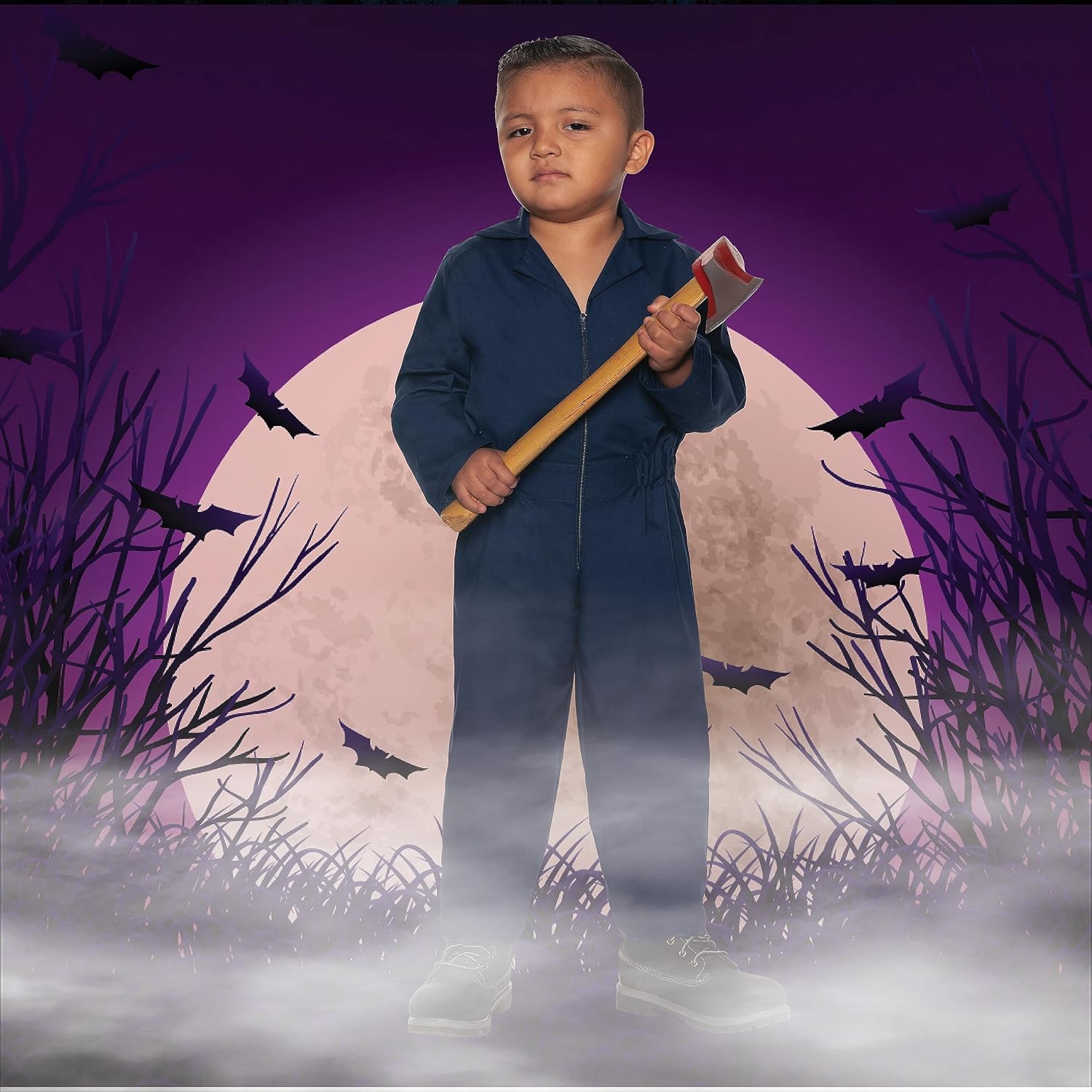 UNDERWRAPS Cosplay Horror Killer Jumpsuit - Kid's Coverall Horror Jumpsuits…