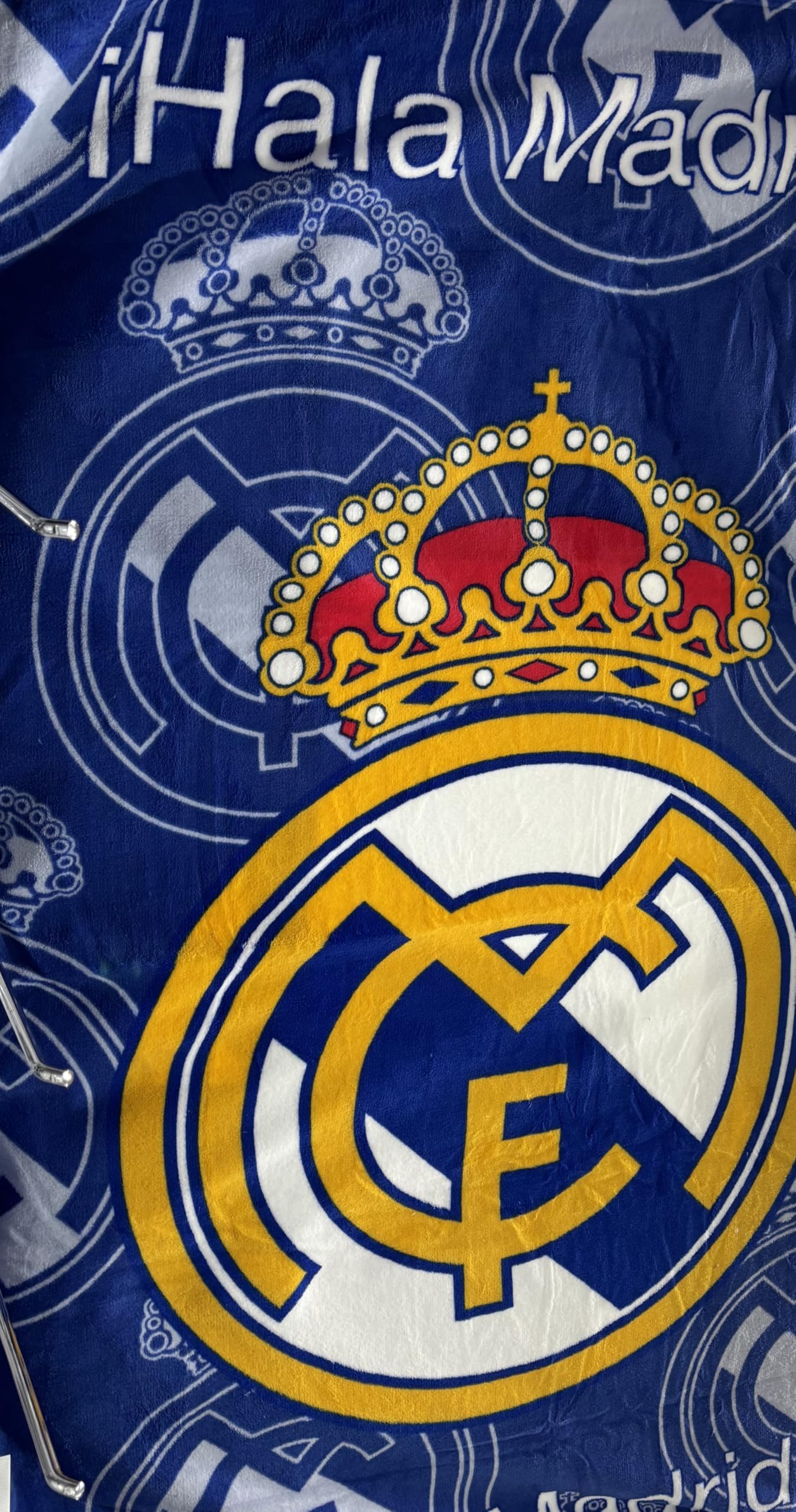 Coperta di R. Madrid Squadra di calcio, squadra di calcio Madrid, regalo R Madrid, accessori del Madrid, (100X150 Real Madrid3)