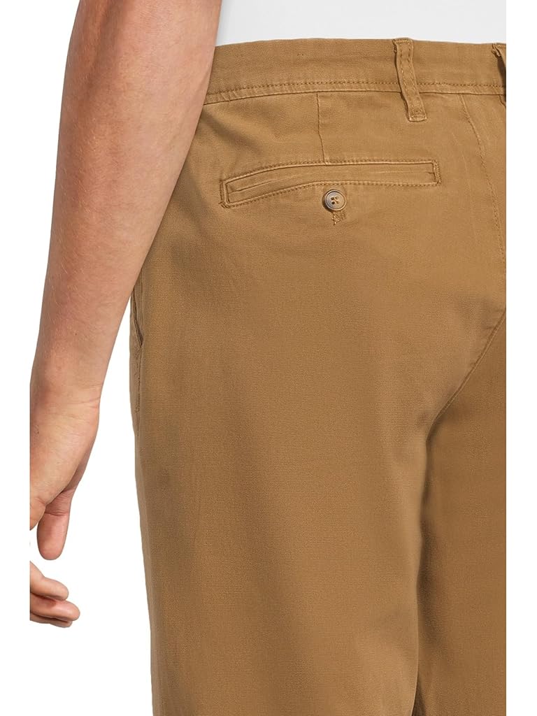 Brown Liverpool Los Angeles Relaxed Straight Chino Pants