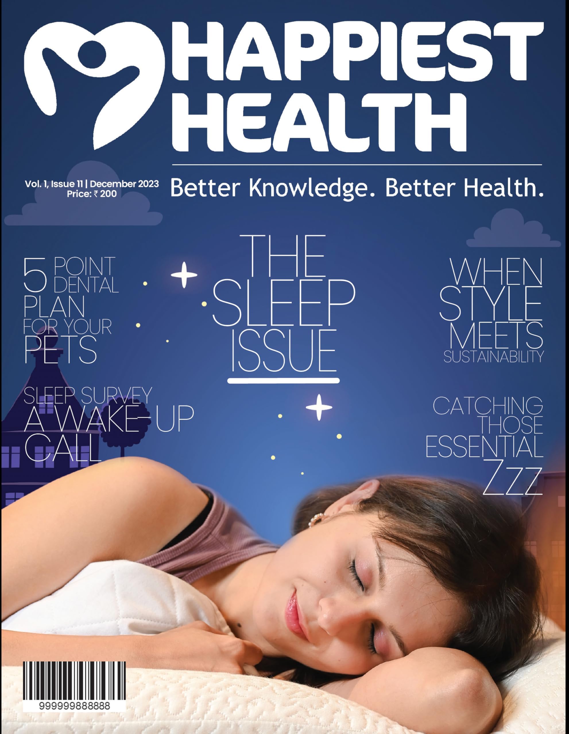 Happiest Health Magazine - December 2023 - The Sleep Issue [Paperback] Happiest Health and Raghu Krishnan: 1