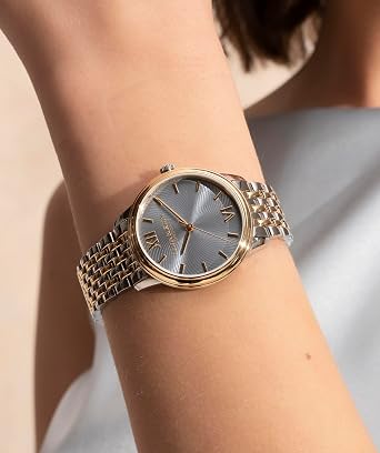 Olivia Burton Classic Swirl Womens Watch 32mm, 3H Quartz Movement, Stainless Steel Bracelet, Water Resistant 30M (3ATM)