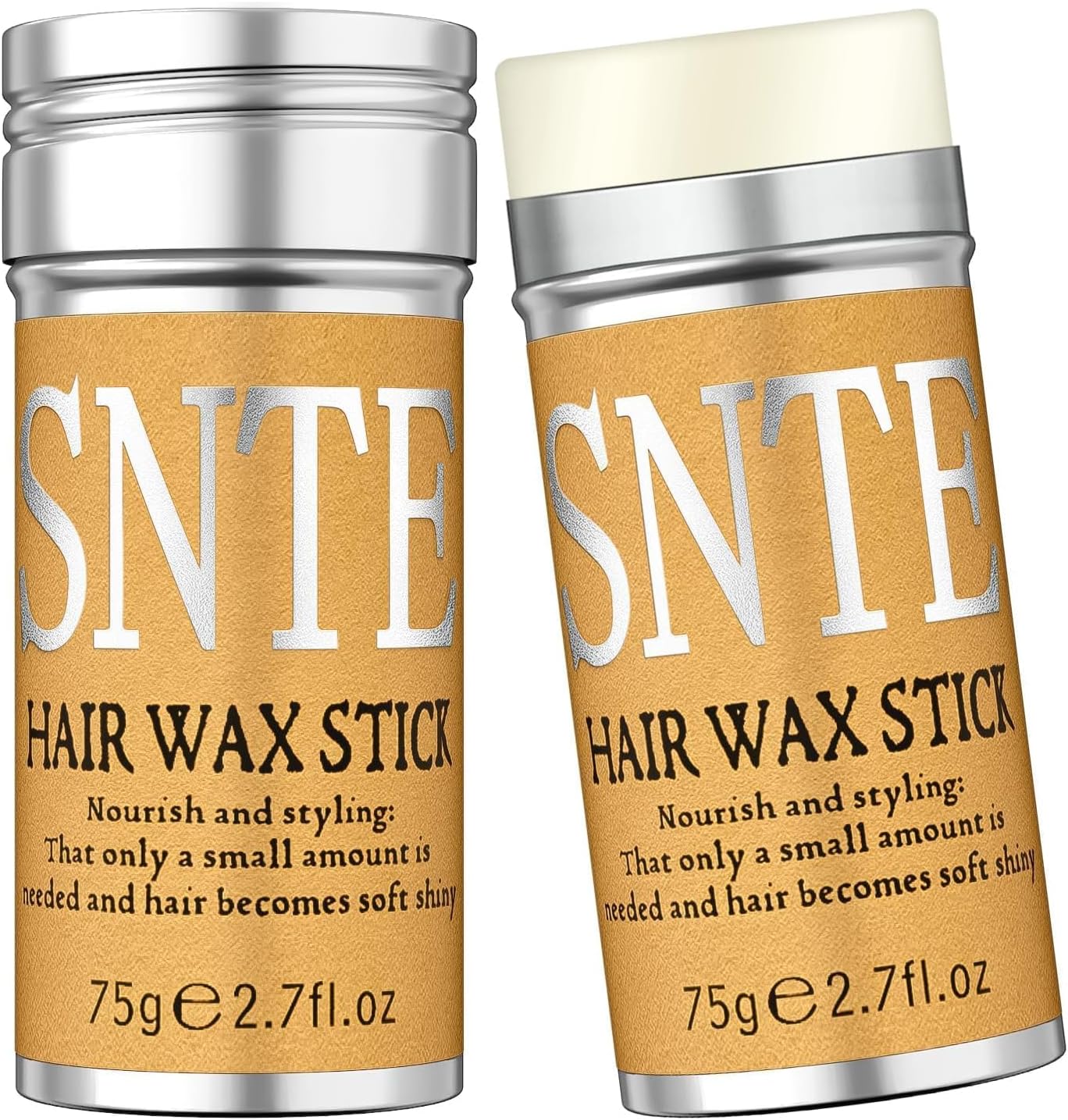 Hair Wax Stick, 2PCS Wax Stick for Hair Slick Stick, Hair Wax Stick for