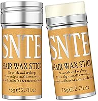 Vista 1 de Samnyte Barra de cera para el cabello, 2 unidades de palitos para cabello Flyaways, crema de peinado no grasa para cabello encrespado, 2.7 onzas x