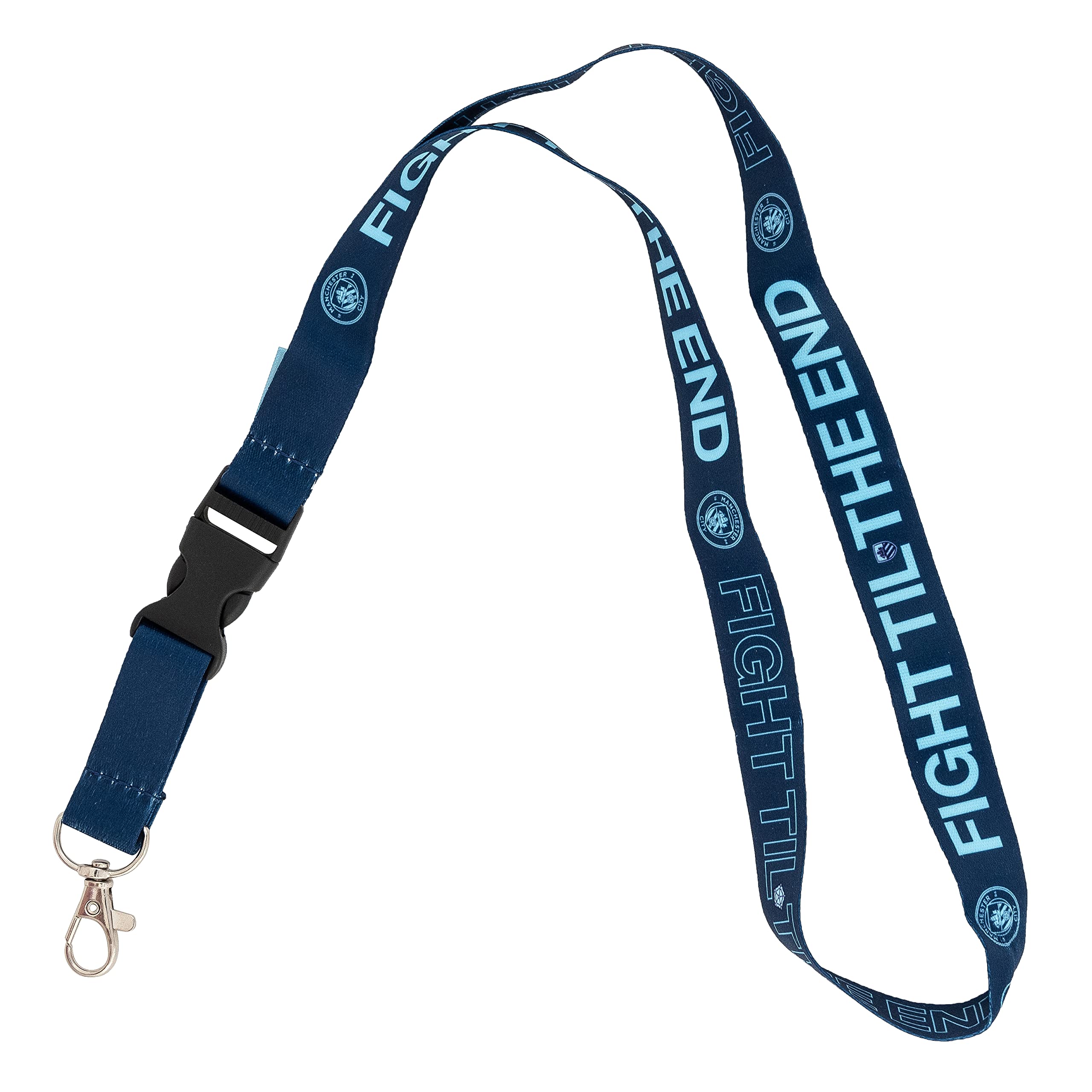 Desert Cactus Manchester City Lanyard Man City MCFC Football Soccer Car Keys ID Badge Holder Keychain Detachable Breakaway Snap Buckle (Lanyard 4)