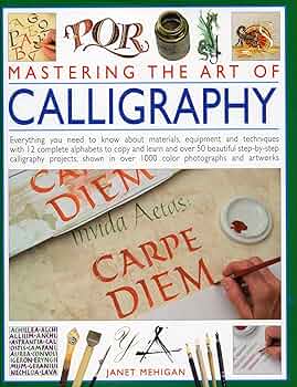 Mastering the Art of Calligraphy: Everything you need to