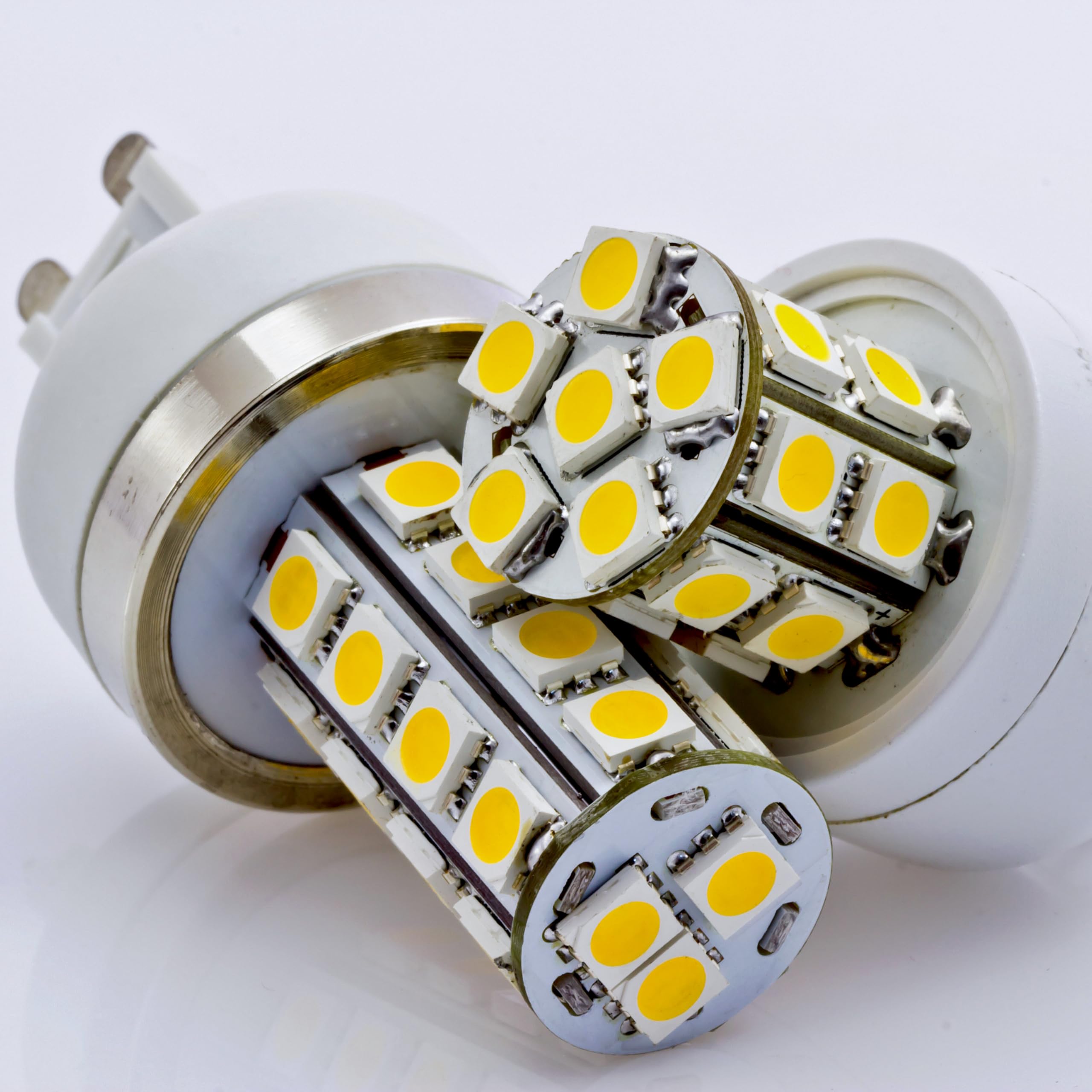 ISOLATECH 2pcs casquillo universal de cerámica para MR16 y GU5.3 base LED lámparas de ahorro de energía (max.250V/2A) bombillas hogar iluminación empotrado techo cocina baño resistente al calor