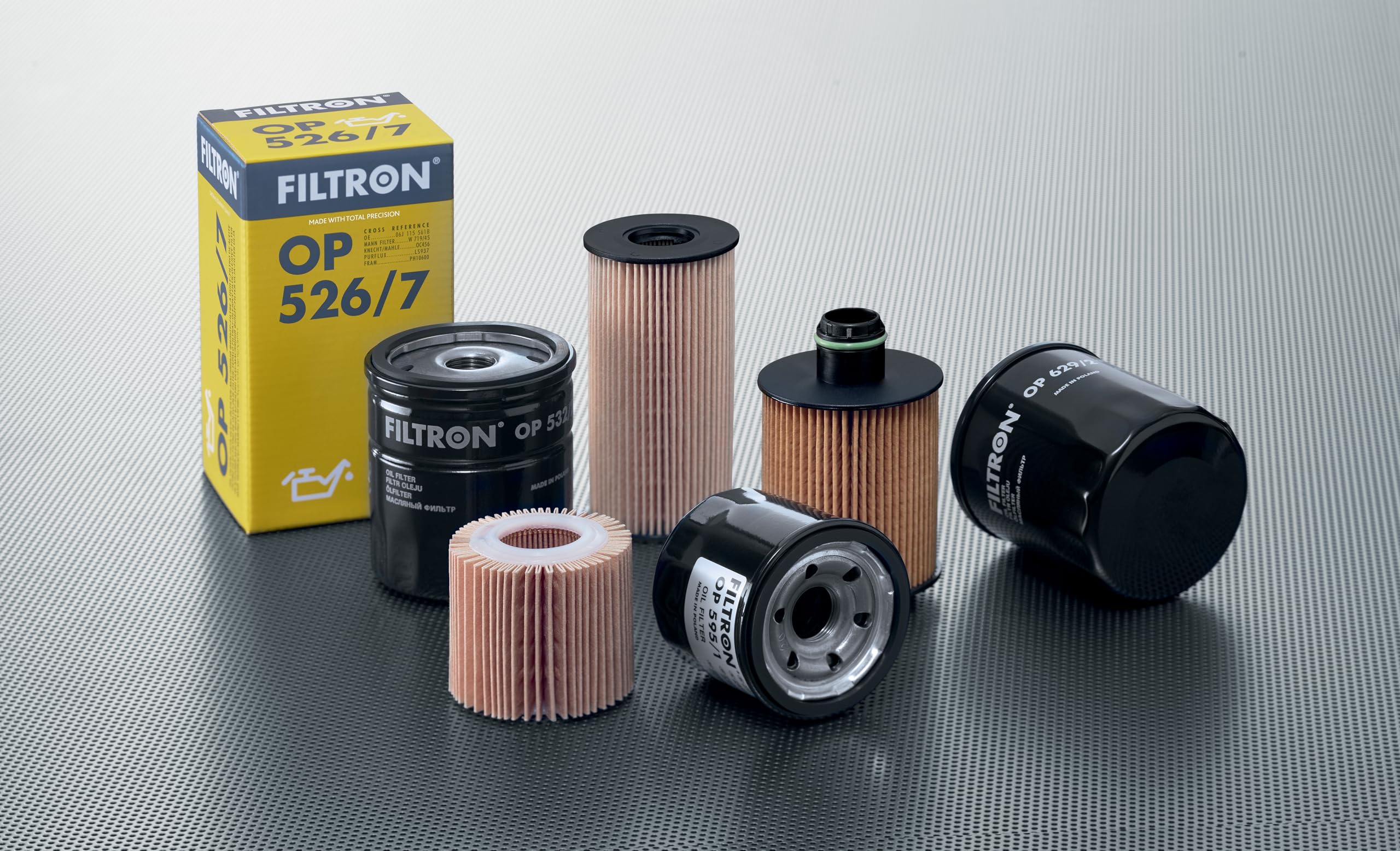 FILTRON OP 526/1 Filtr olejowy - do SAMOCHODY OSOBOWE + DOSTAWCZE