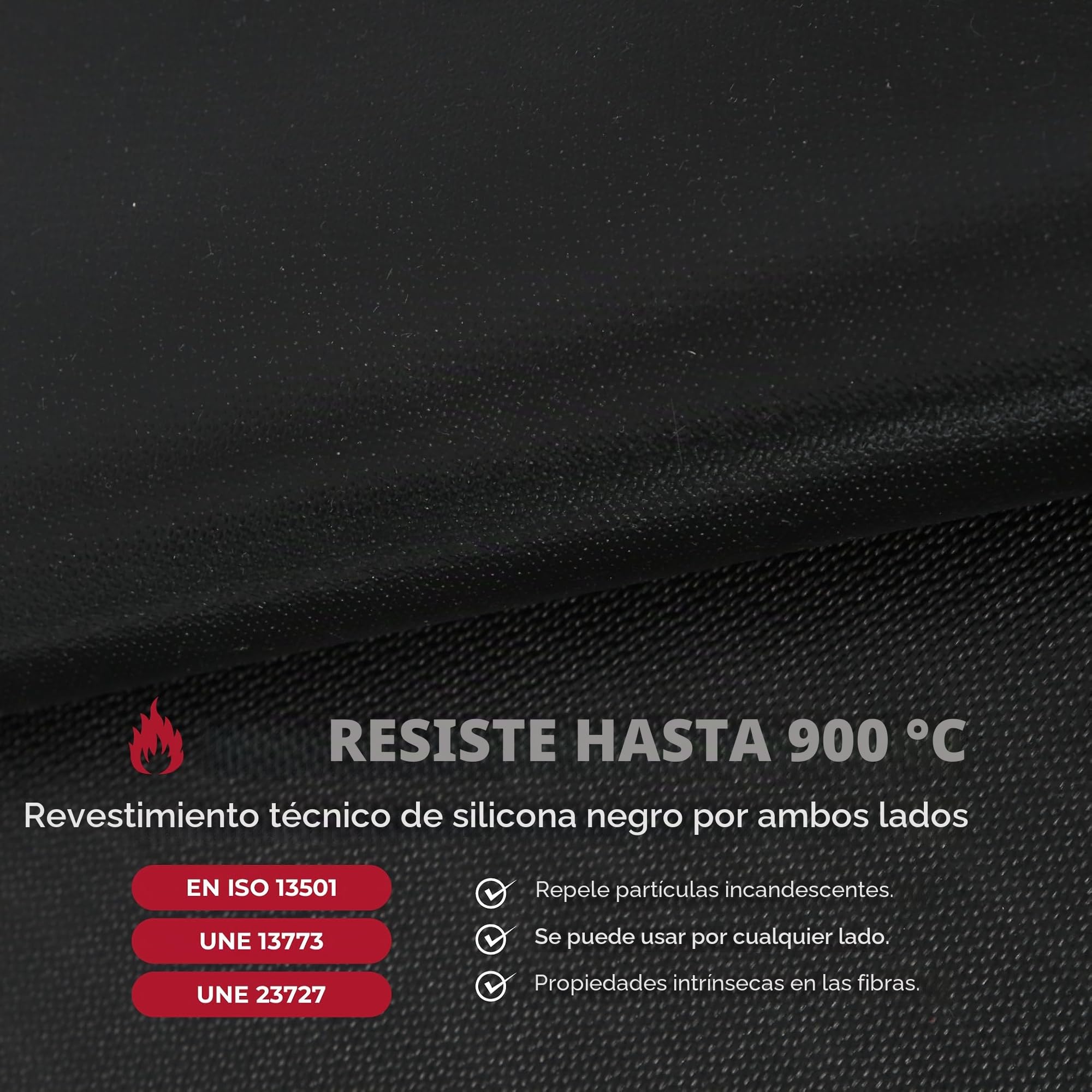 TEXFIRE Manta Soldadura Weld S2 900ºC Corte y Esmerilado