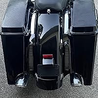 Vista 4 de TCMT Sistema de guardabarros trasero LED incluido cubiertas de puntal para Harley Touring Road King CVO Road Glide Ultra Classic Electra Glide