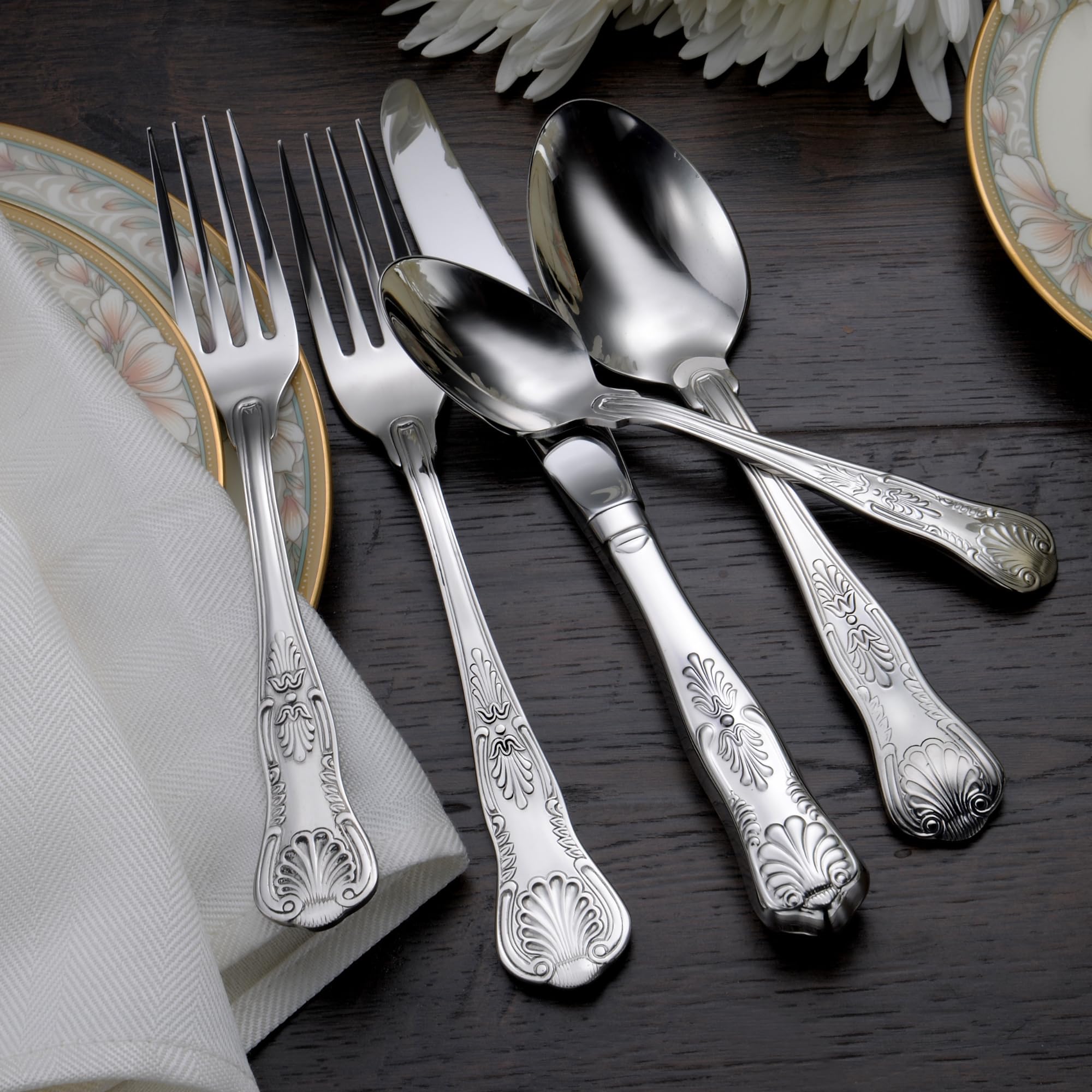 Amazon | シェフィールド20 Piece FlatwareセットMade in USA
