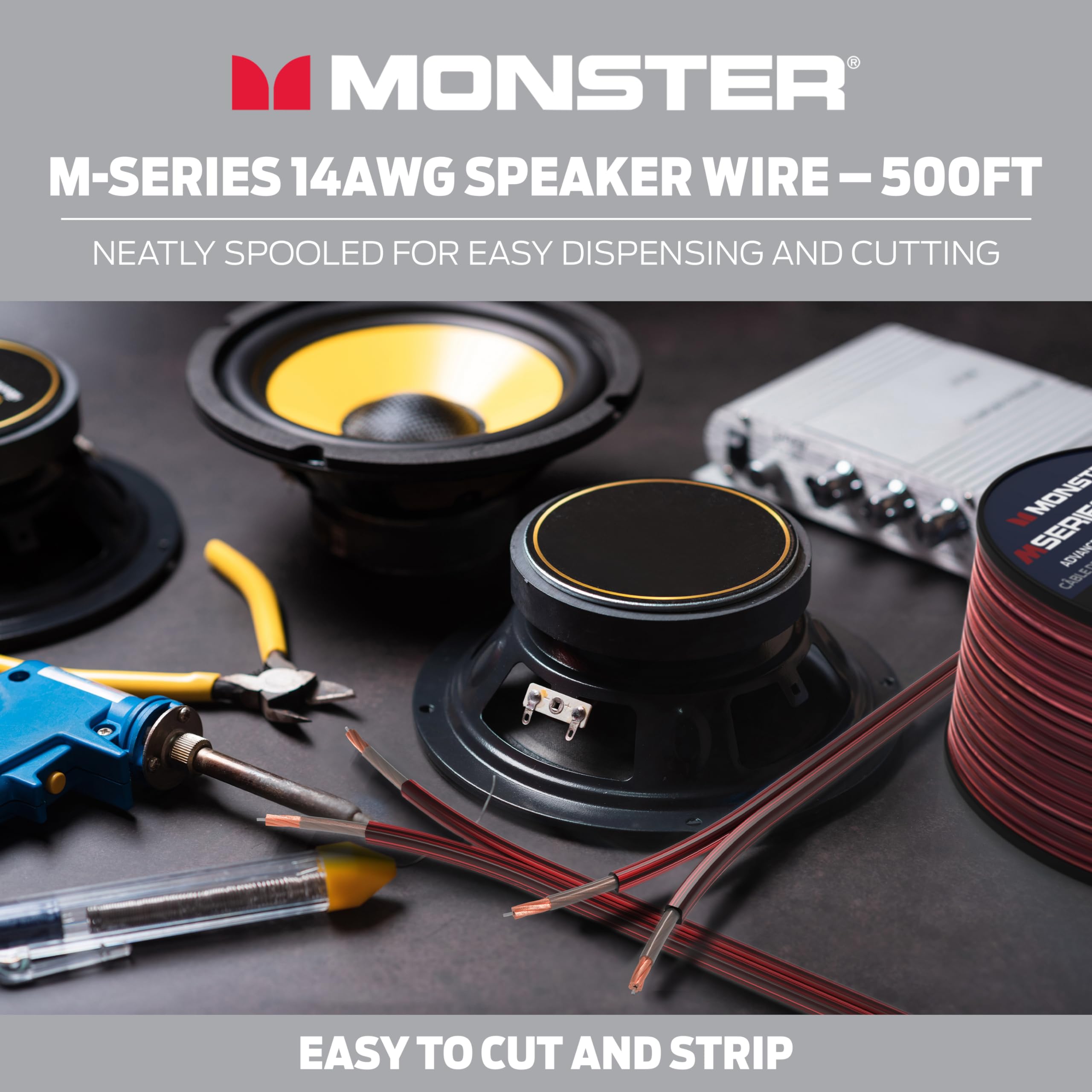 Amazon.com: Monster M-Series 14 AWG Speaker Wire: Advanced
