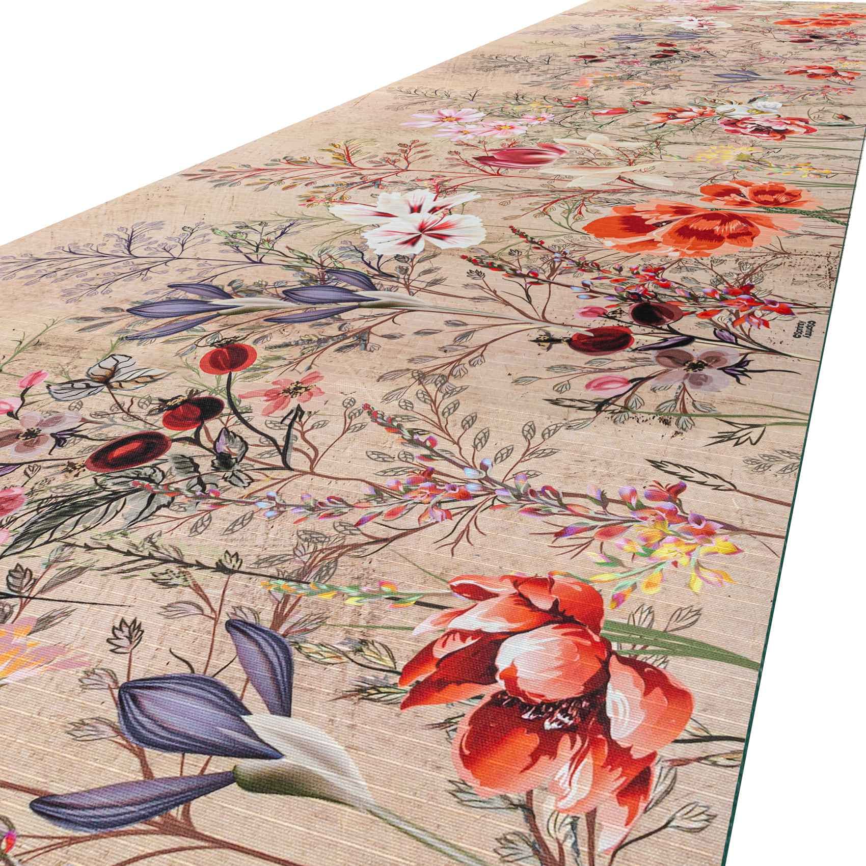 ANRO Küchenteppich Küchenläufer Teppich Läufer Küche waschbar rutschfest Profumo Abwaschbar 220 x 52cm
