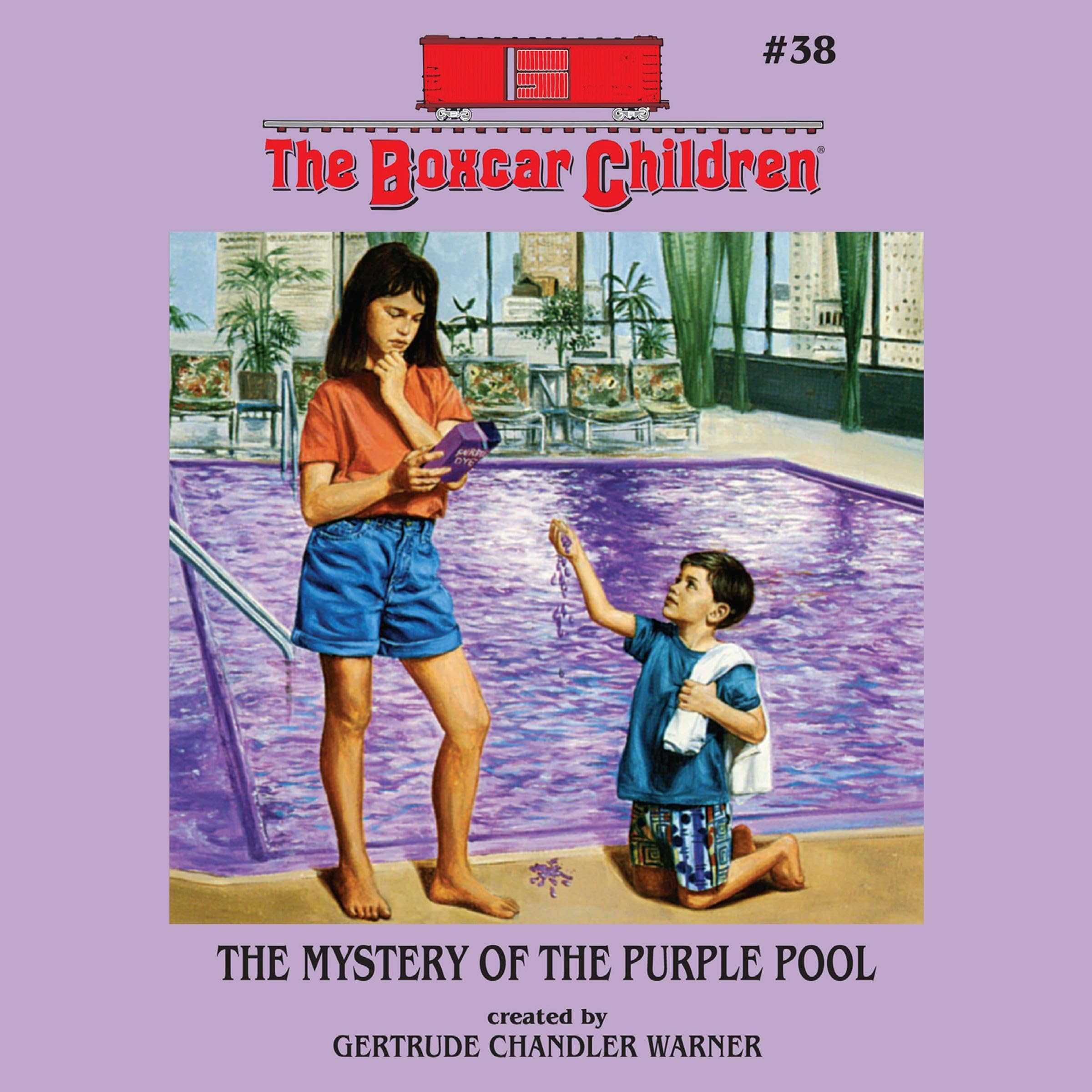 Cover art for The Mystery of the Purple Pool