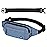 WATERFLY Fanny Pack Waist Bag: Small Hip Pouch Bum Bag Fannie Pack Phanny Fannypack Waistpack Bumbag Beltbag Sport Slim Fashionable for Jogging Hiking Hiker Woman Man