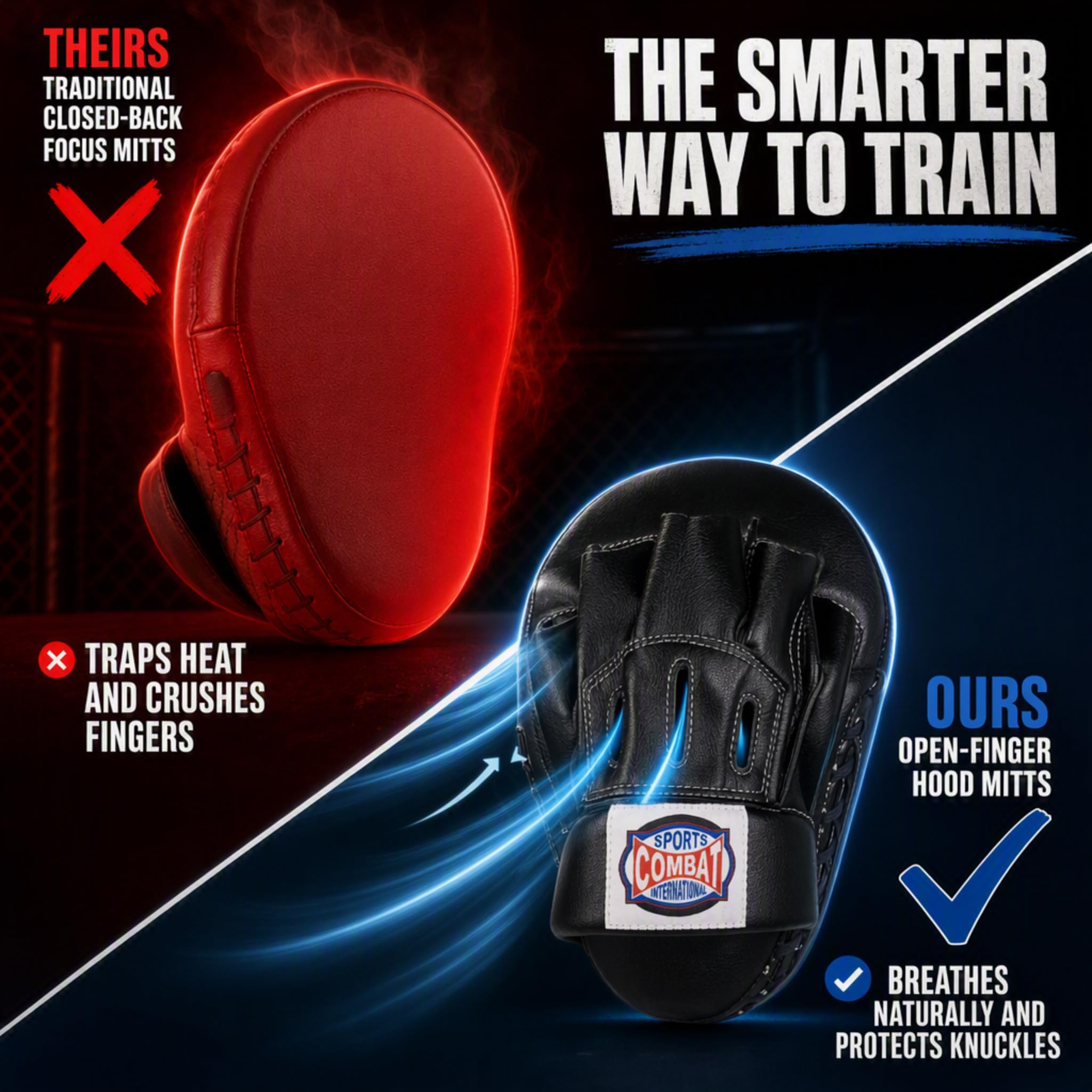 Combat Sports PVC Punch Mitts