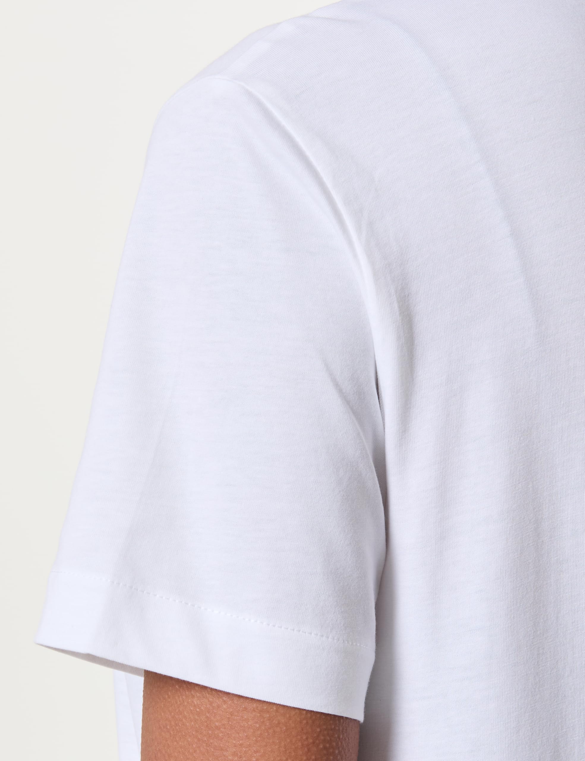 Calvin Klein Damen 2er Pack T-Shirts Kurzarm Logo Tee mit V-Ausschnitt