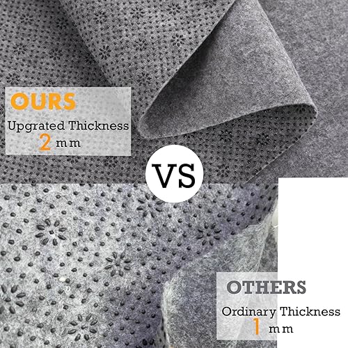 Miniatura 3 de FGCOGOD Tela de respaldo de alfombra, paño de respaldo antideslizante para alfombras, fabricación de alfombras, agujas de punzonado, suministros de