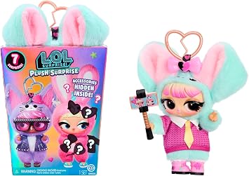 LOL Surprise Plush Surprise! Pup-Tart Plush Doll with Hidden Fashions, On-the-Go Play, 7 Total Surprises Great Gift for Kids Ages 3+