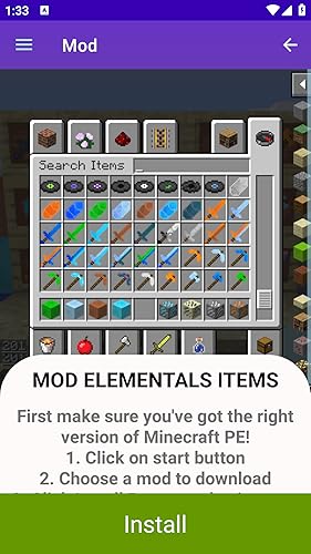 elemental items mod