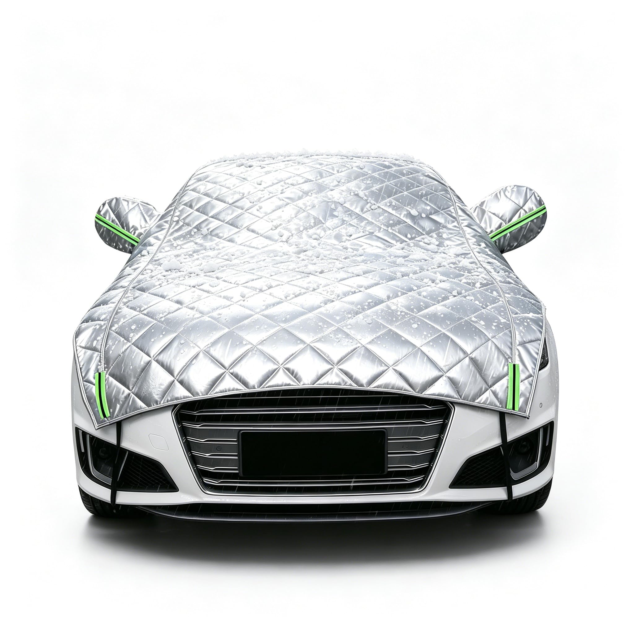 Housse Voiture Anti Grele pour Suzuki Swift 1983-2025, Demi-Housse Auto Protection Imperméable Grele Rayure, Tous Temps Extérieur Voitures, Convient à Toutes Les Saisons