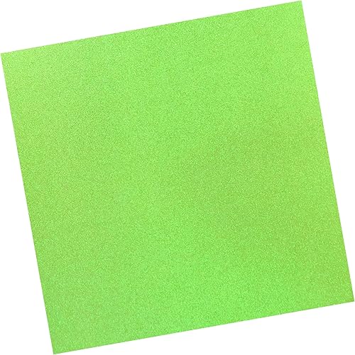 Cartulina verde claro con purpurina (10 hojas, 300 gsm) Cartulina verde claro 12 x 12 cartulina de colores (verde claro)