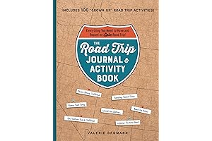 The Road Trip Journal & Activity Book: Plan Your Epic Road Trip Here!