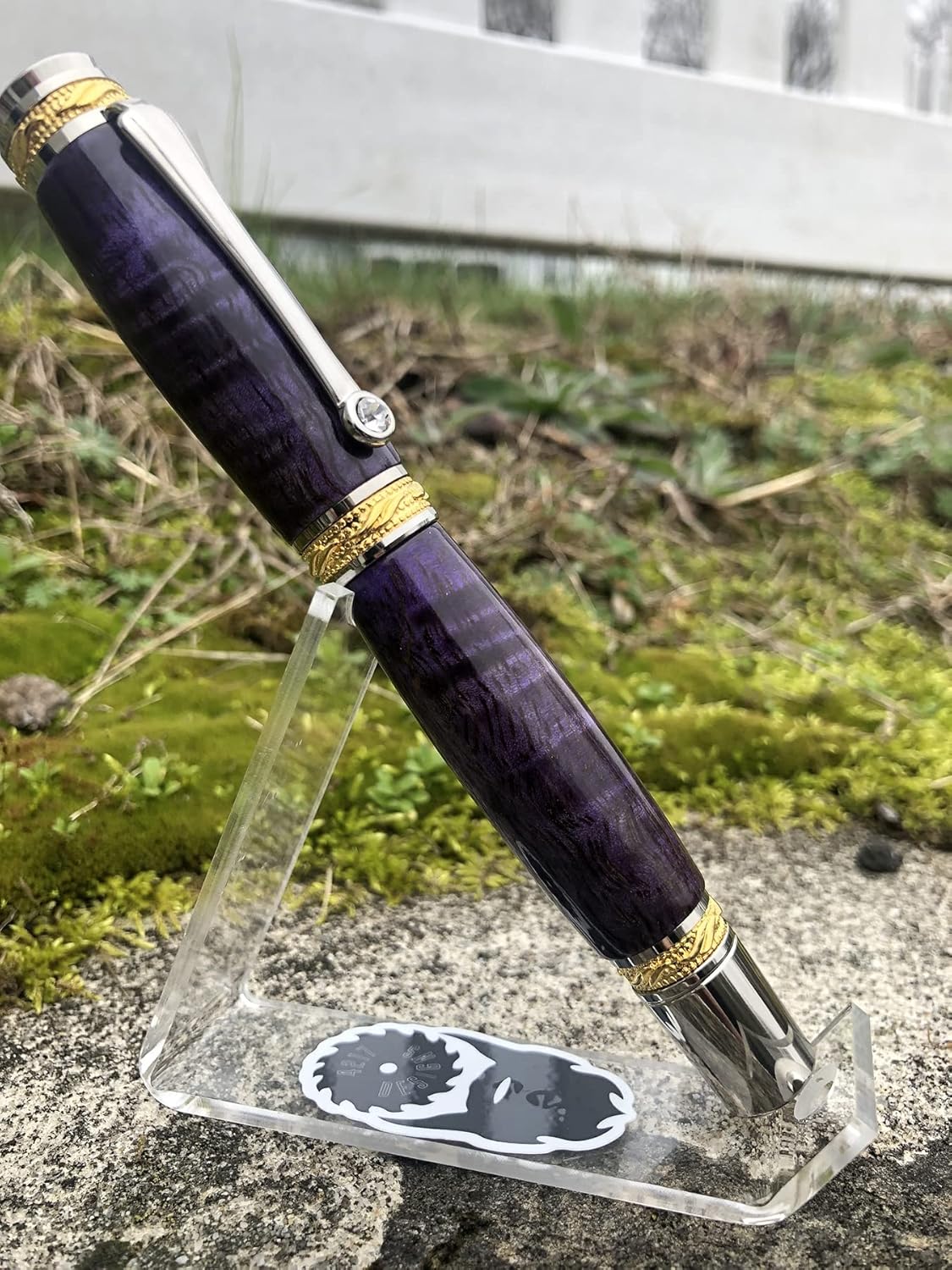 Penn State Industries PKMAJGP Majestic Rollerball Pen Kit Woodturning Project (Chrome & Gold)