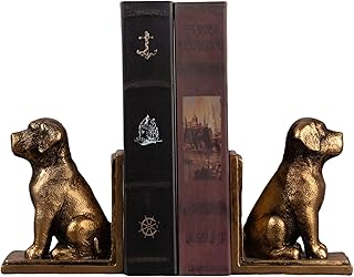 Book Ends for Shelves to Hold Books Heavy Duty,Decorative Bookend for Bo...