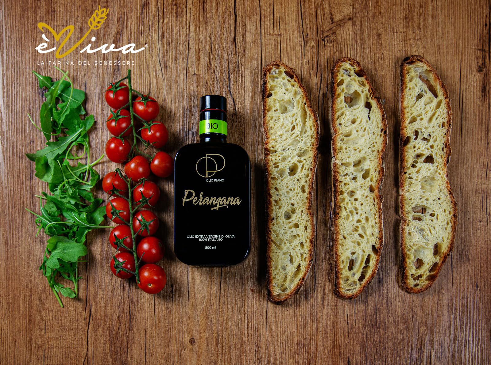 Agricola Piano – Proteica 14 | Sémola Re-molida de Trigo Duro con Germen kg 25 - Sémola Profesional Pugliese - Proteica, para Alta Hidratación - Ideal para Pasta y Pan - èViva