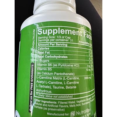 nutrakey l carnitine reviews NutraKey L-Carnitine 3000mg, No Sugar, Gluten Free, Liberia