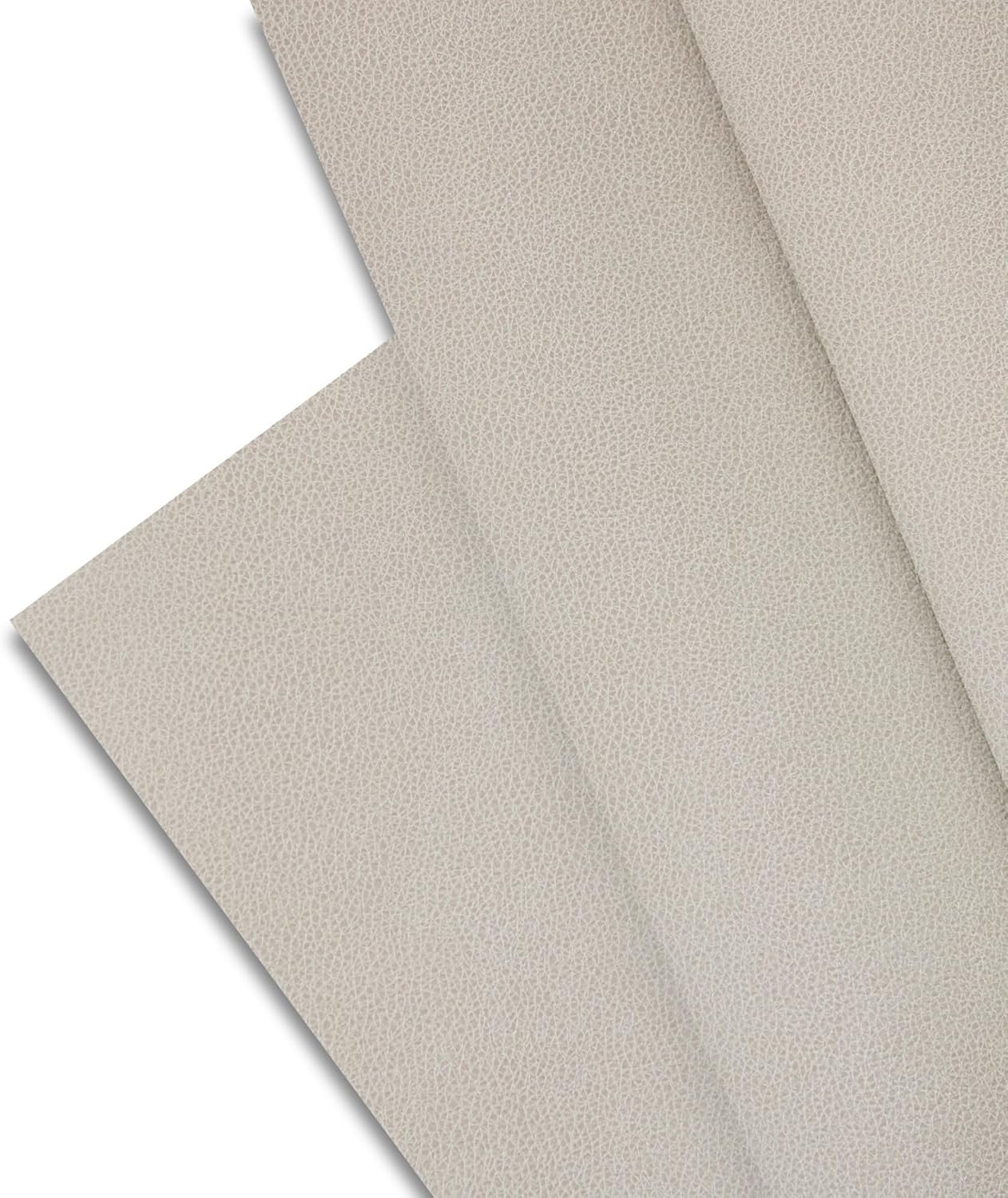 Majestic Giftware PU Faux Leather Fabric 4 Yard (CFE19-54X144)| Pebble Synthetic Vinyl Faux Leather Sheets by The Yard for DIY Crafts, Upholstery | Waterproof & Easy to Clean - 54" X 144" 4 YARD E19-pebble