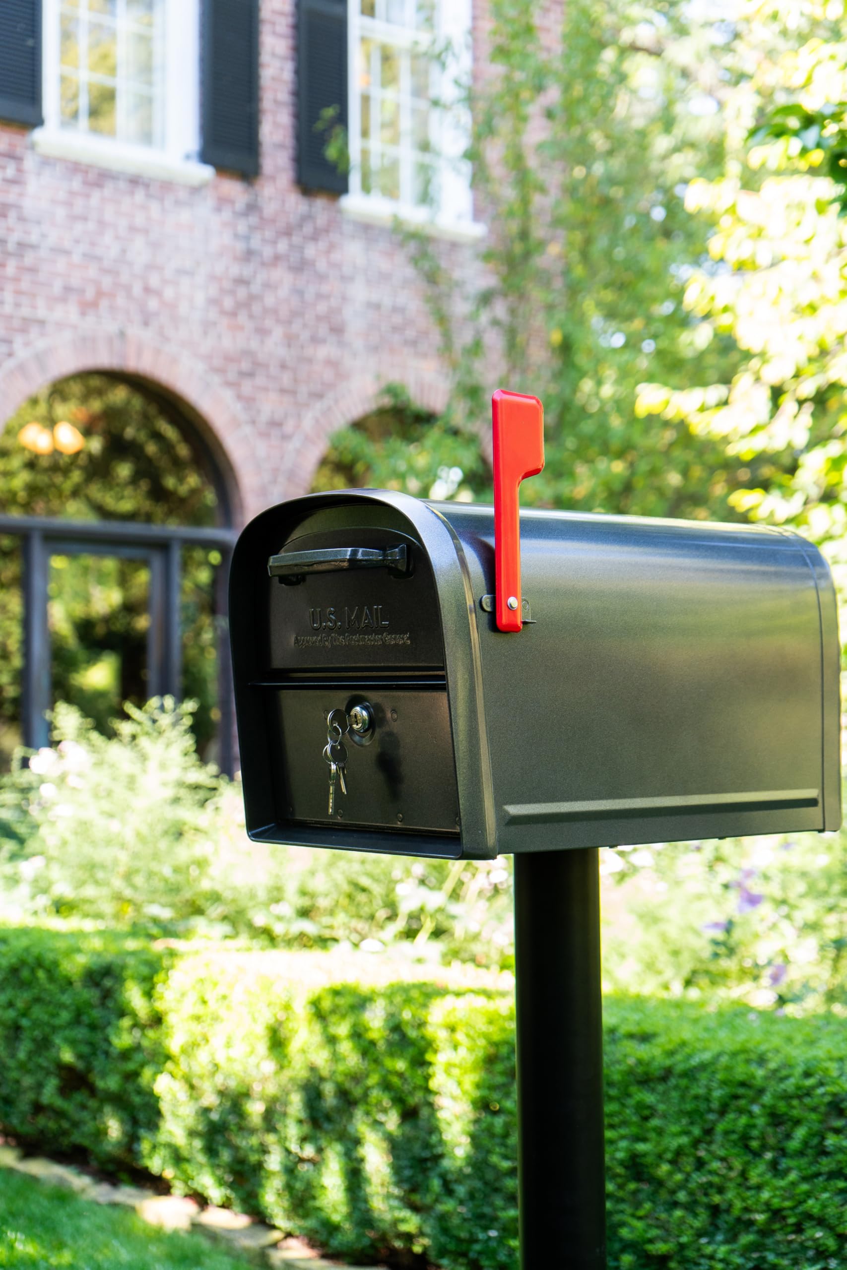 Architectural MAILBOXES 6300P-10 Locking Parcel Briefkasten, Zinnfarben, X-Large