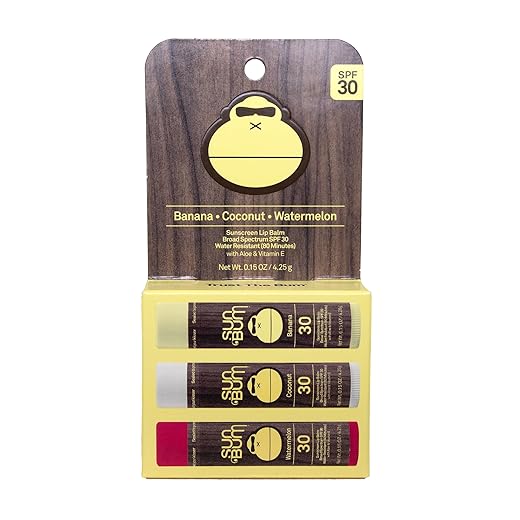 Sun Bum SPF 30 Lip Balm Pack