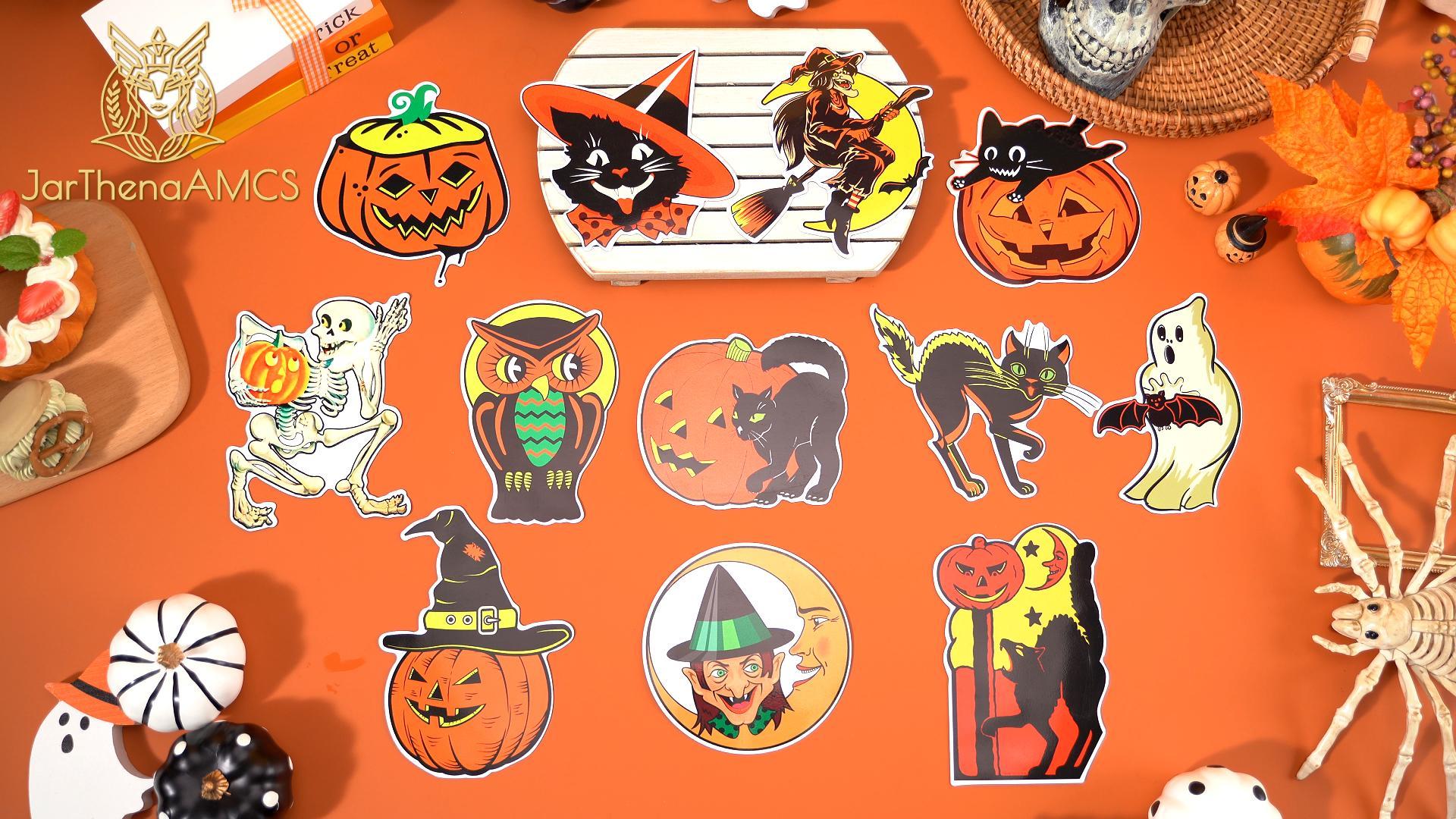 Amazon.com: JarThenaAMCS 12Pcs Halloween Refrigerator Magnets