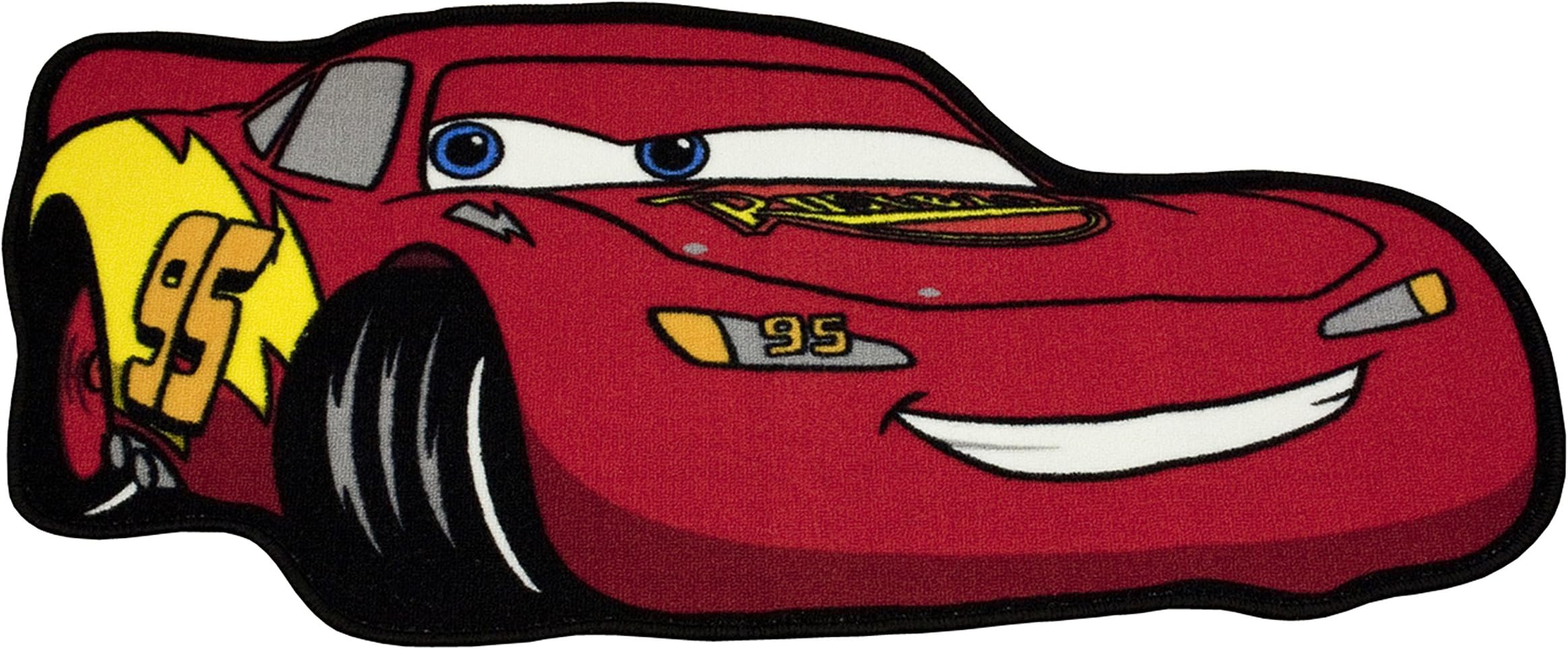 Character UK - Cars Rug Red Car 100 x 52 cm