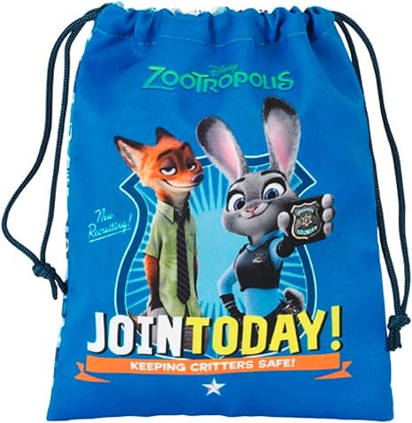 Amazon Co Jp ディズニー Disney ズートピア オフィシャル商品 キッズ 子供用 キャラクター 巾着袋 収納ポーチ ワンサイズ ブルー ファッション Amazon Co Jp ディズニー Disney ズートピア オフィシャル商品 キッズ 子供用 キャラクター 巾着袋 収納ポーチ ワンサイズ ブルー ファッション