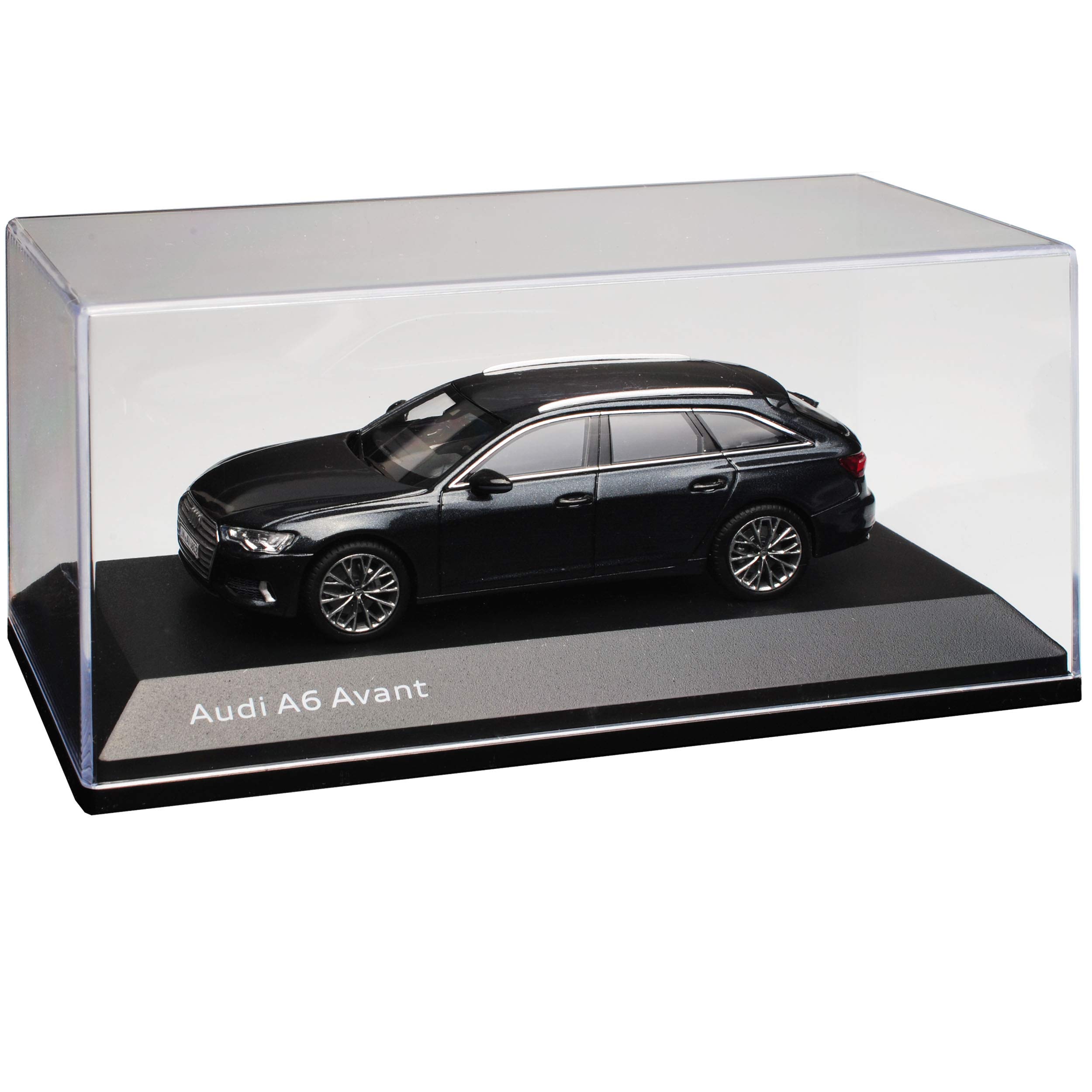 iScale A-U-D-I A6 C8 Avant Kombi Vesuv Grau Schwarz Modell Ab 2018 1/43 Kyosho Modell Auto
