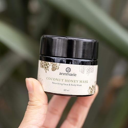 Miniatura 7 de Annmarie Skin Care Máscara de miel de coco, con aceite de coco virgen extra y miel de flores silvestres de montaña, mascarilla hidratante y