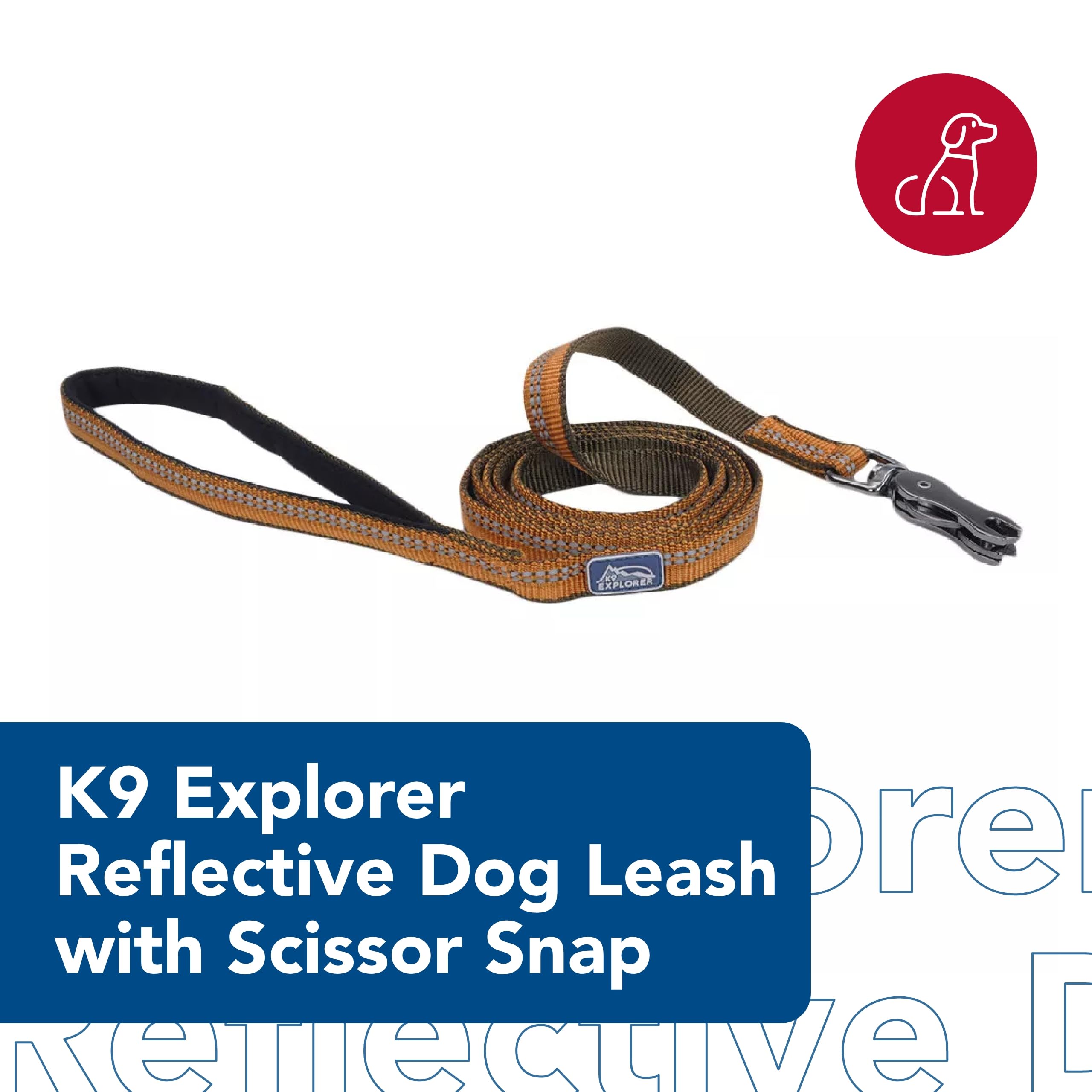 Amazon.com : Coastal Pet K9 Explorer Reflective Dog Leash with