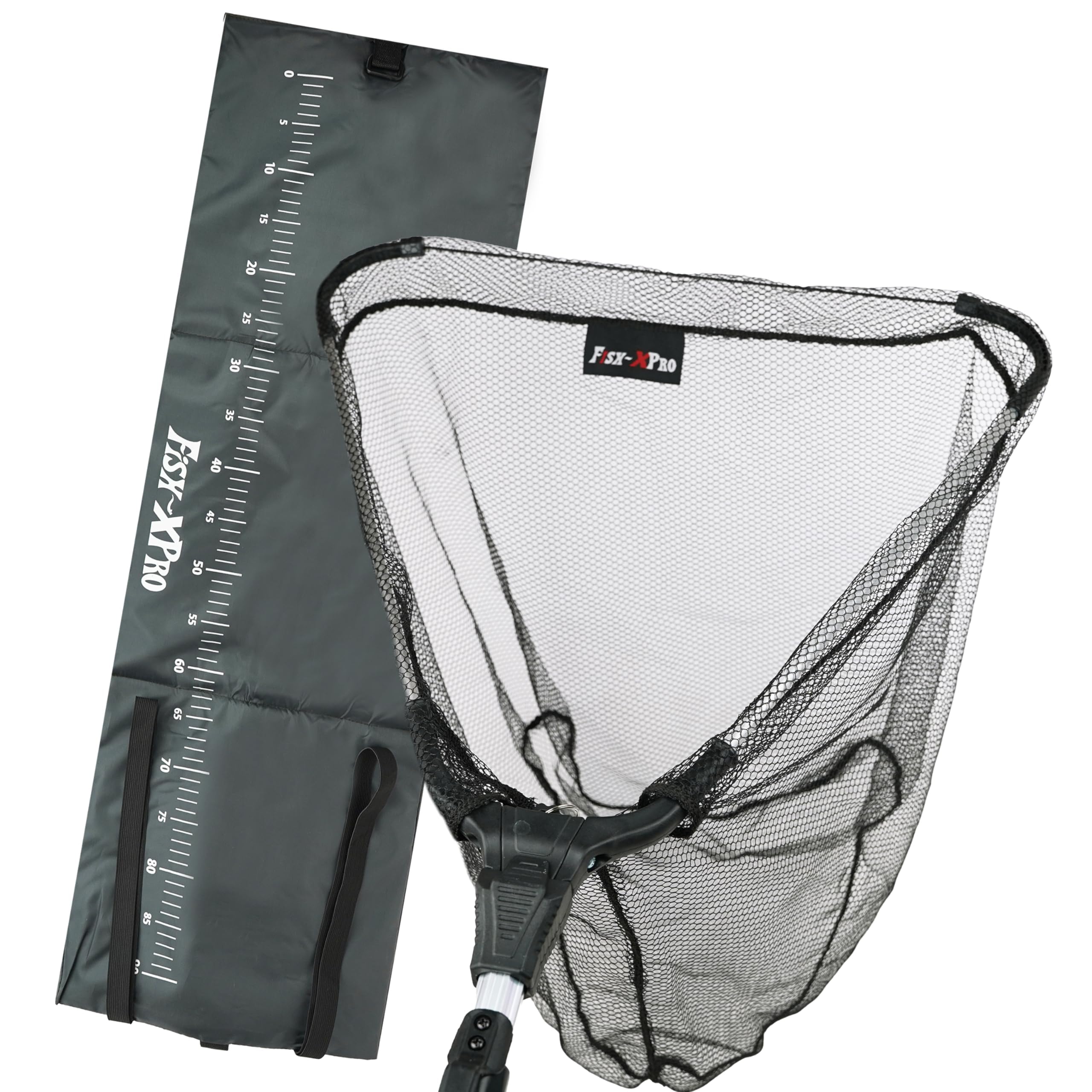 Allround-Kescher-Set – Teleskop-Kescher 50x50cm – Abhakmatte 100x30cm